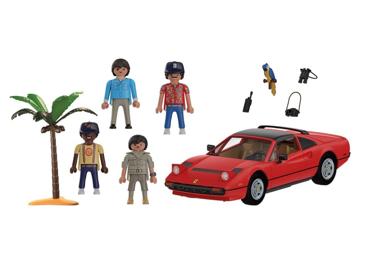 Playmobil creates sets with Magnum, P.I.