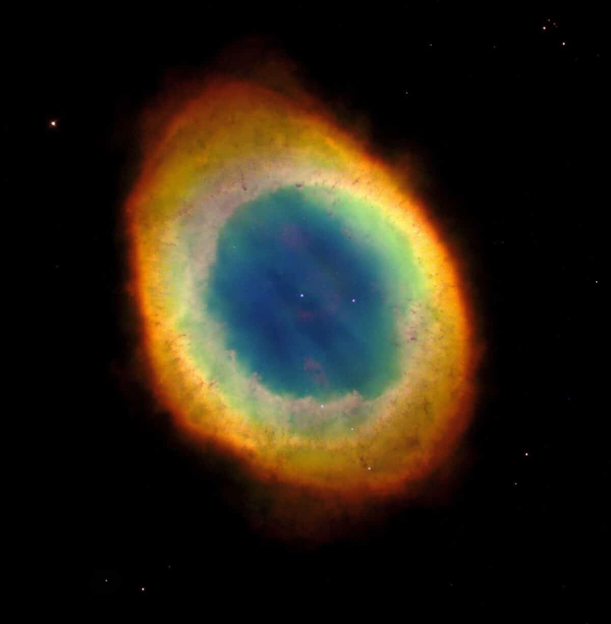 Ring Nebula taken by NASA's Hubble Telescope in 1998