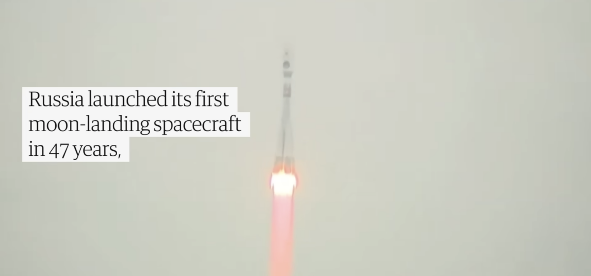 Russia launches Luna-25 mission