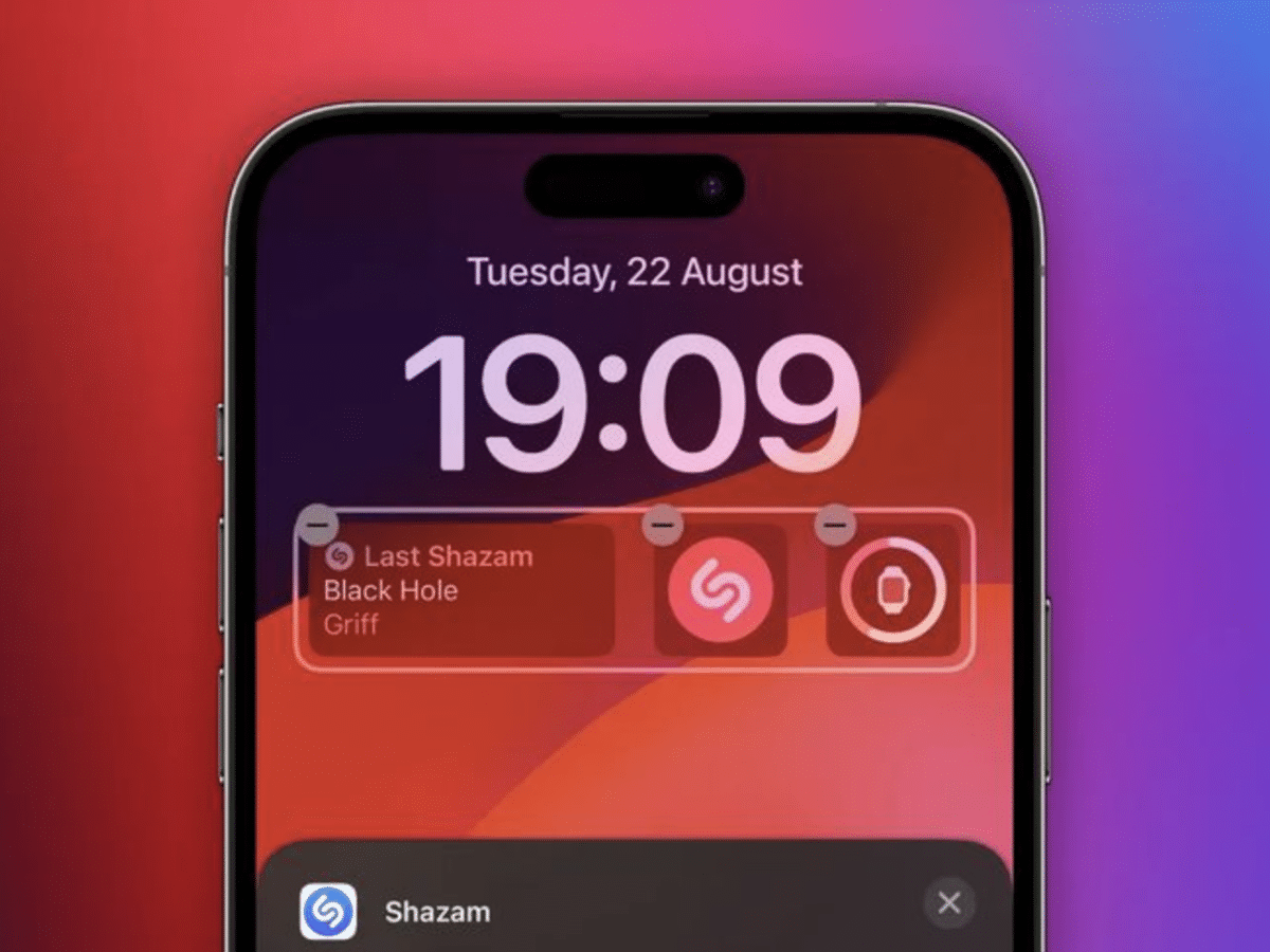 Shazam on iOS receives new lock screen widgets