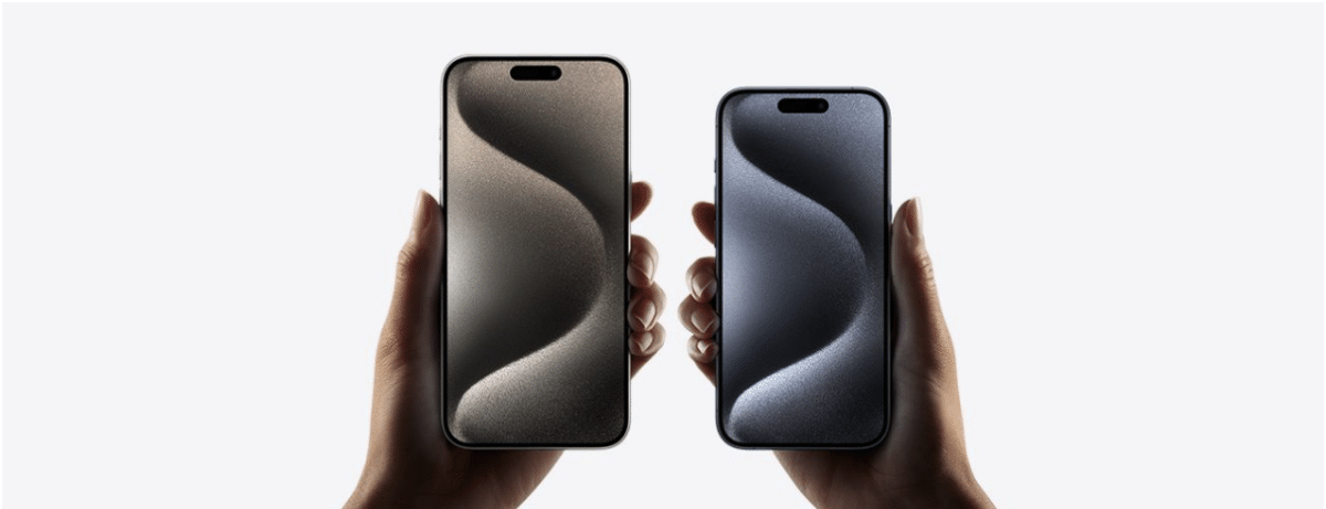 15 Pro vs iPhone 15 Pro Max screen sizes