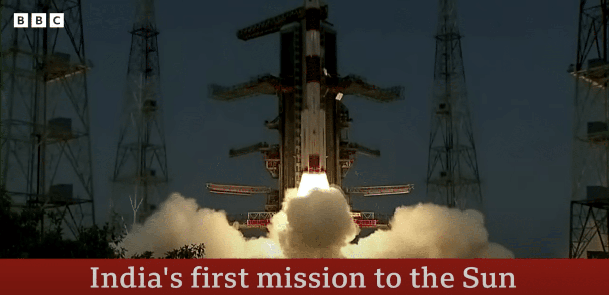 India launches its first mission to the Sun