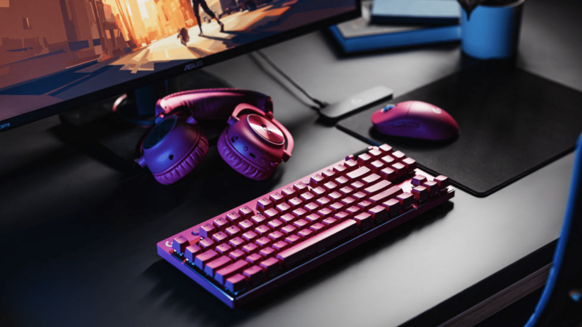 Logitech G PRO X Superlight 2 Gaming Mouse and Logitech G PRO X TKL Lightspeed Gaming Keyboard