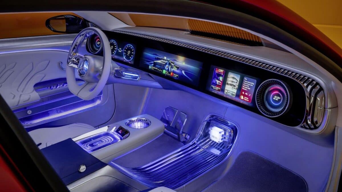 Mercedes Concept CLA Class interior