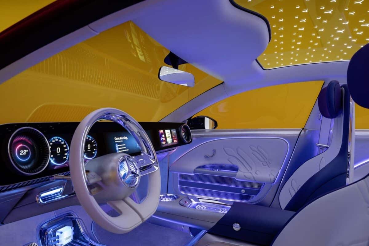 Mercedes Concept CLA Class interior