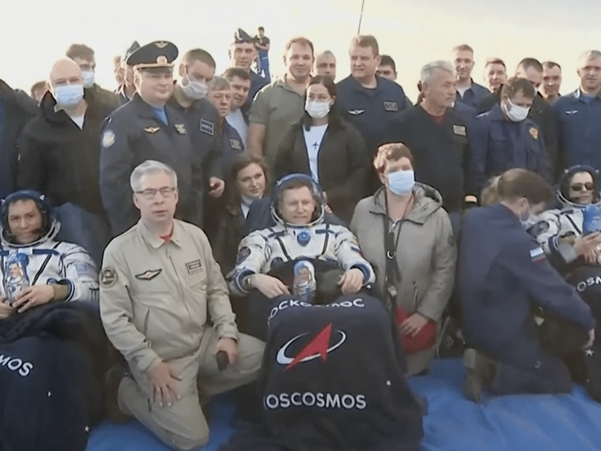 Astronaut Frank Rubio back on Earth