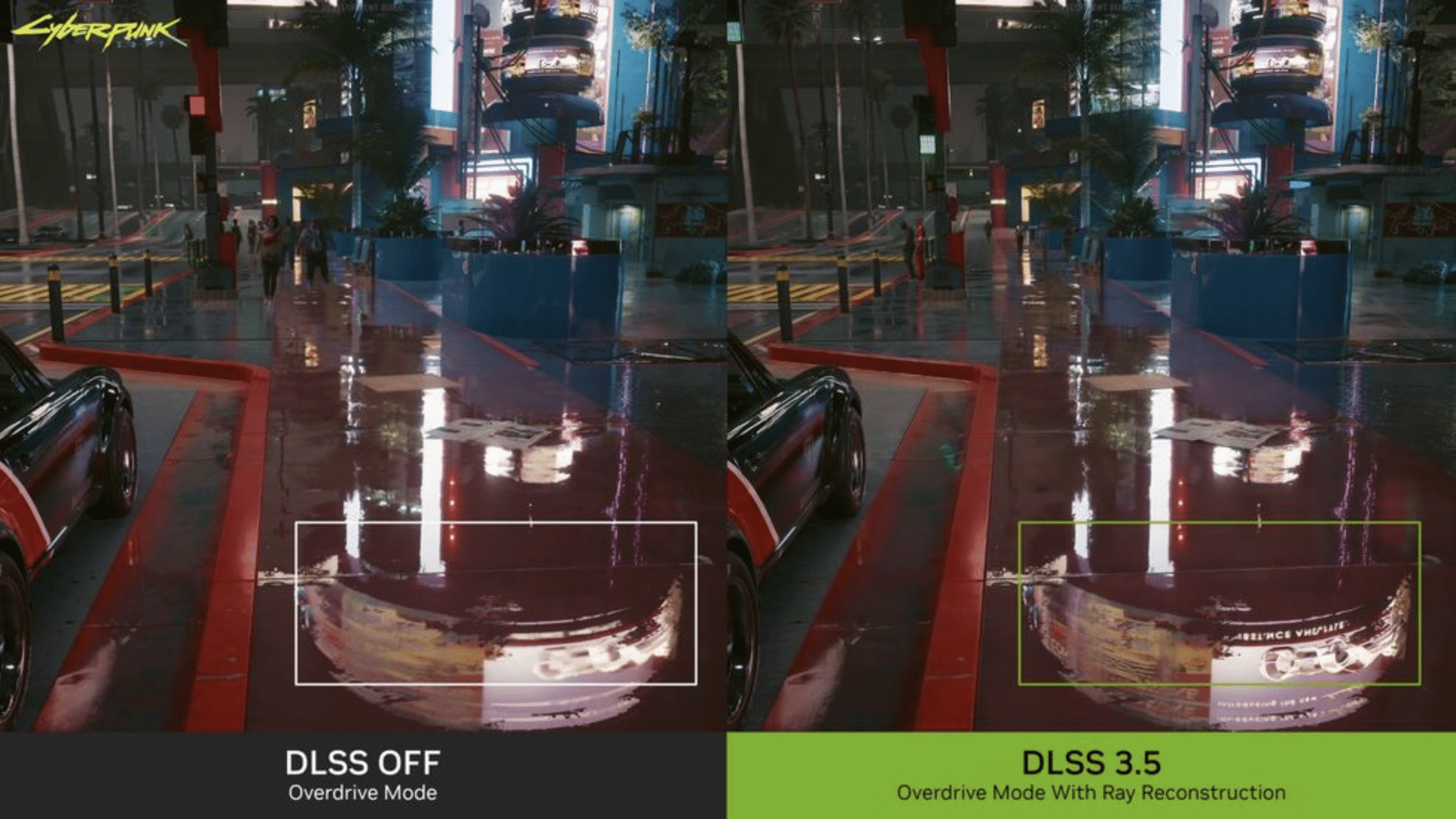 Nvidia showcases DLSS 3.5 in Cyberpunk 2077