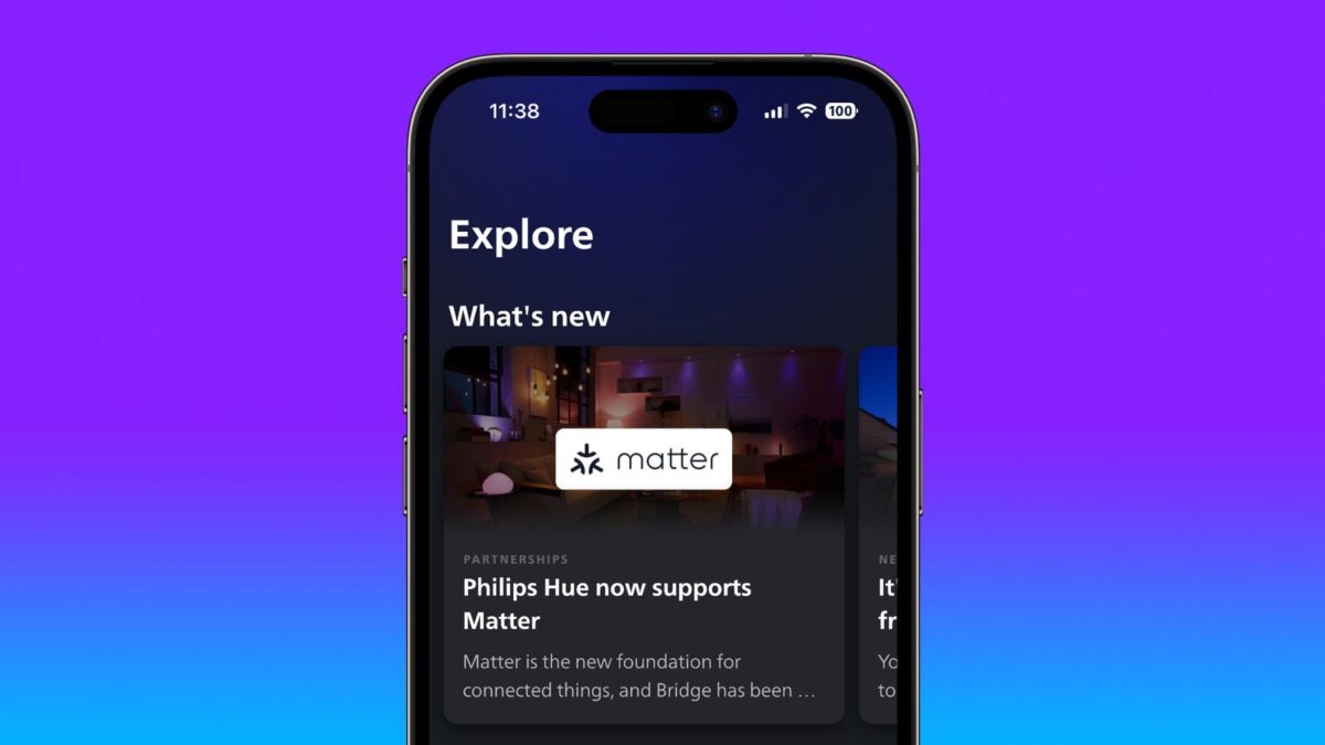 Philips Hue is rolling out its Matter update