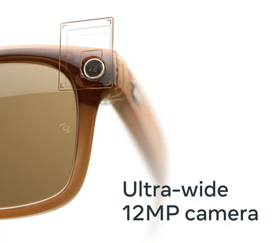 Ray-Ban Meta Smart Glasses camera