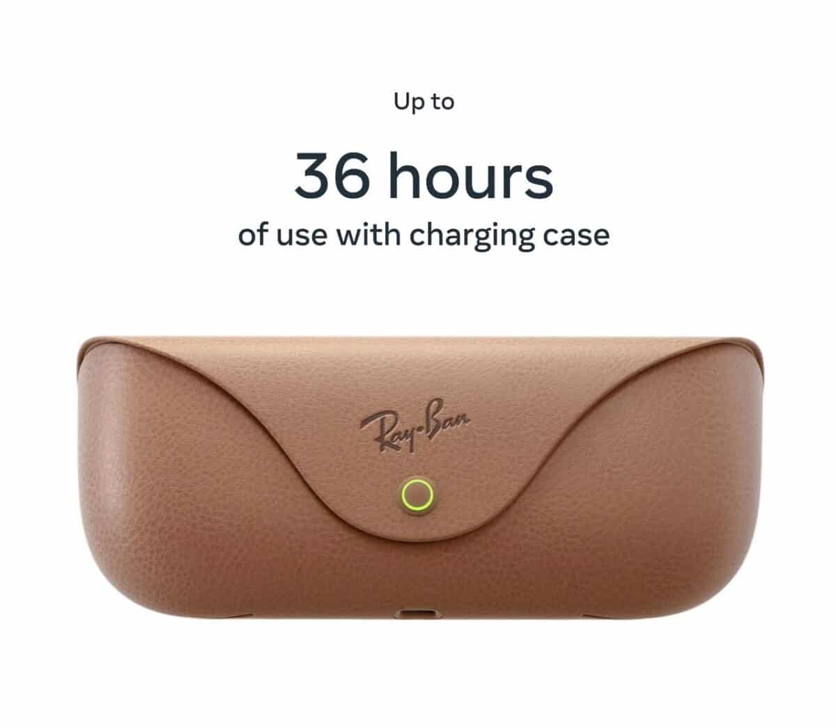 Ray-Ban Meta Smart Glasses Charging case