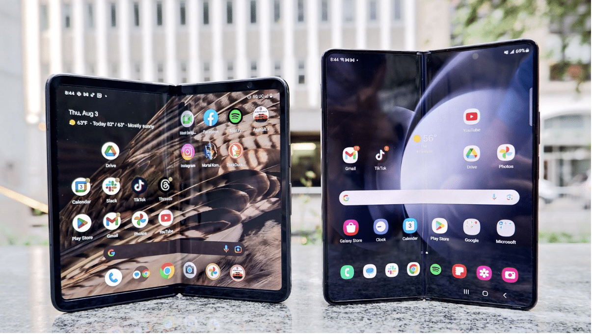 Samsung Galaxy Z Fold 5 vs The Google Pixel Fold