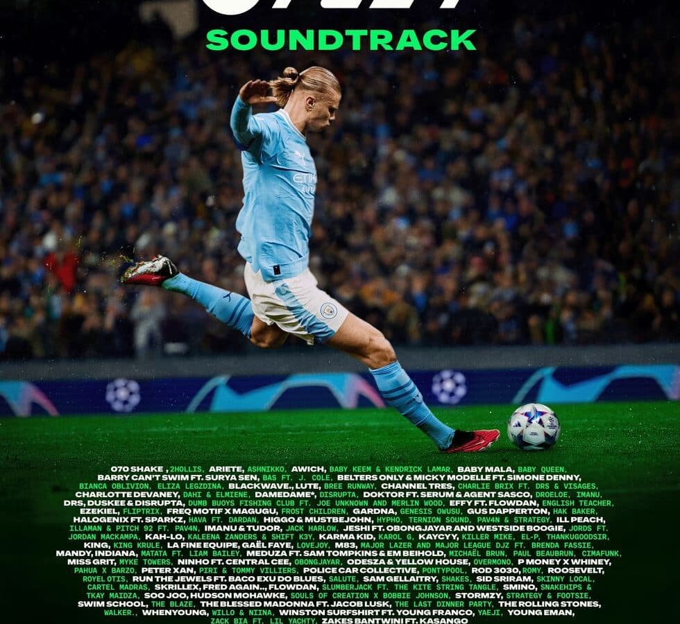 The soundtrack for EA Sports FC 24