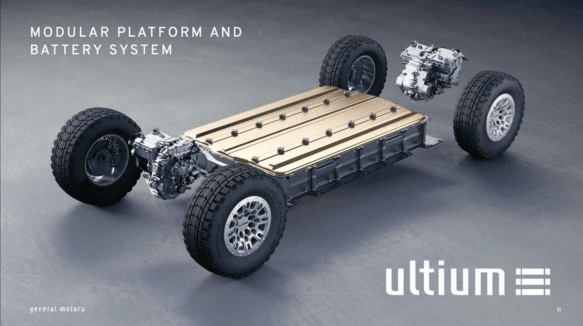Ultium platform