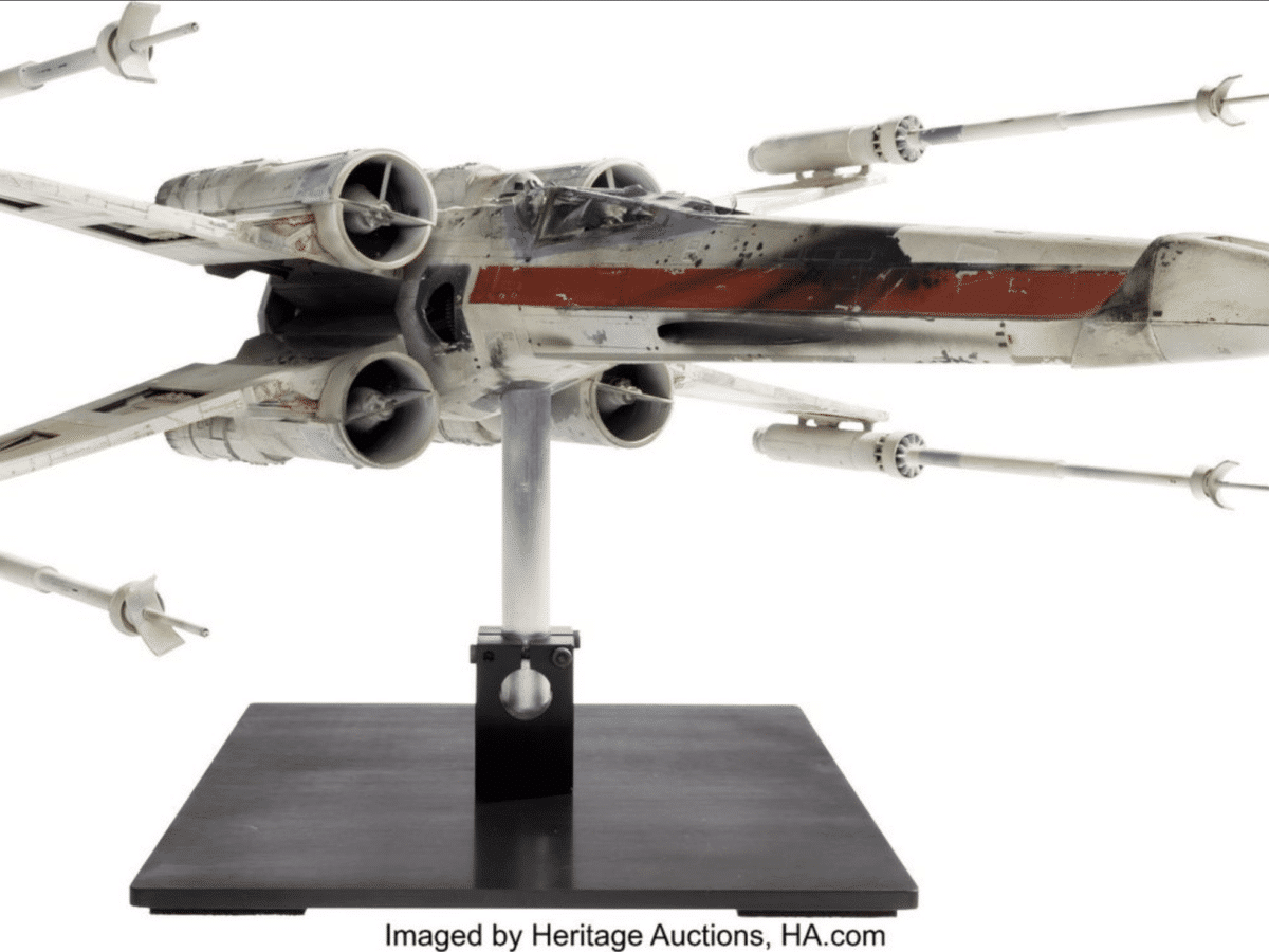 Unique Star Wars items will soon be auctioned