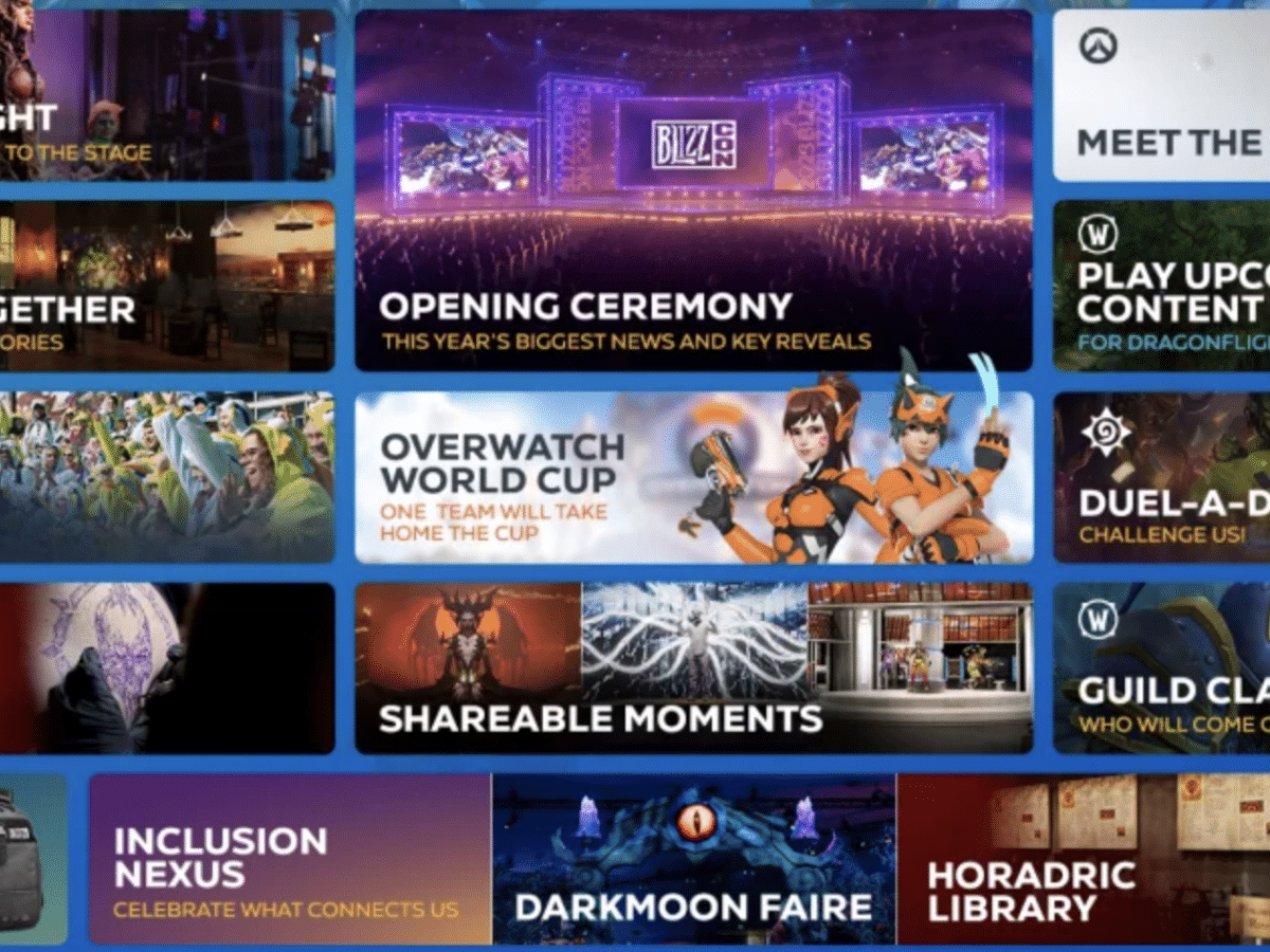 WoW, Diablo, Overwatch, and more – here’s the schedule for Blizzcon