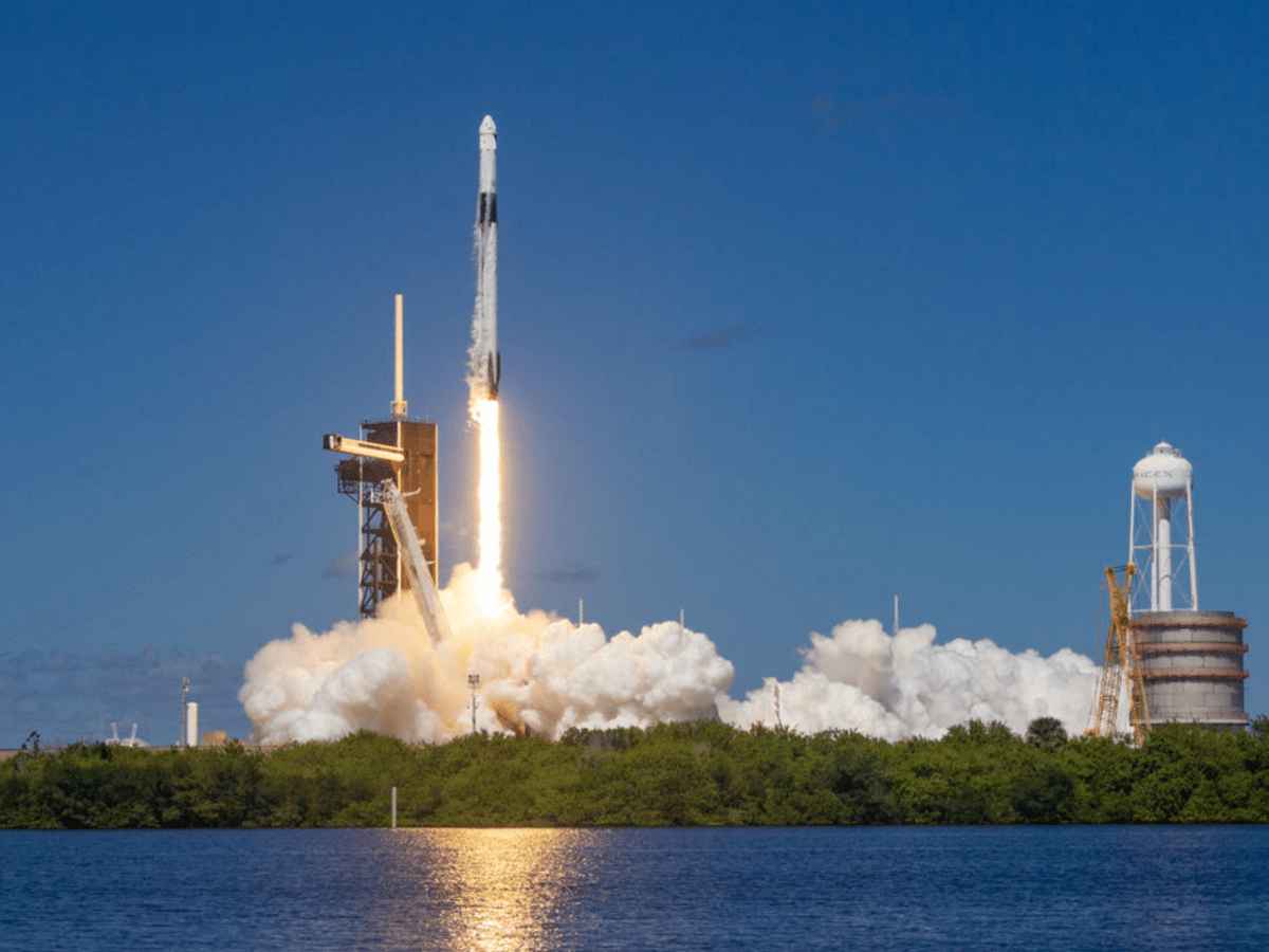 SpaceX is set to launch satellites for Amazon’s space internet