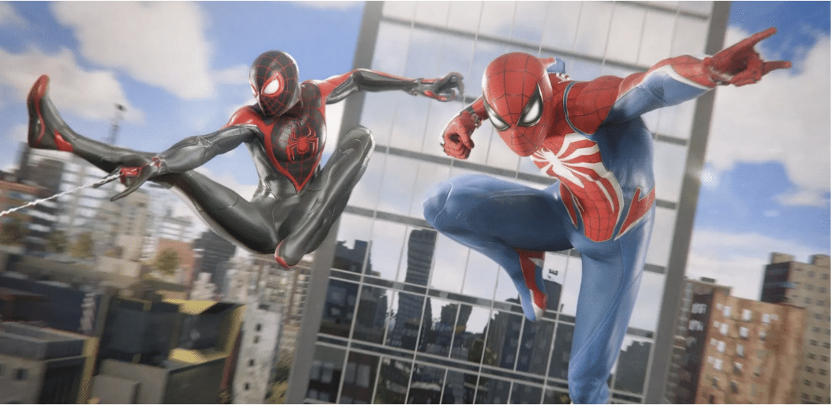 Peter vs Miles Gameplay in Spider Man 2
