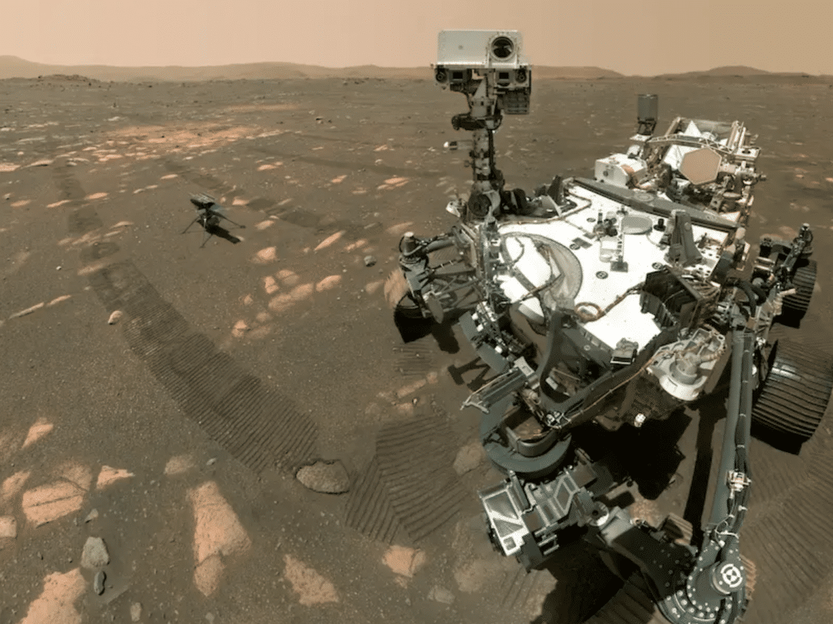 the Mars rover Perseverance